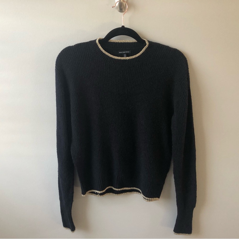 WHO WHAT WEAR Sweater